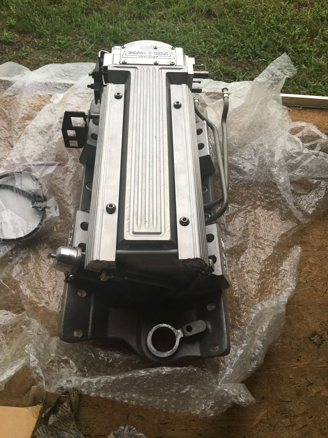 BNIB TPIS Miniram with fuel rail kit & Arizona speed & marine 58mm TB