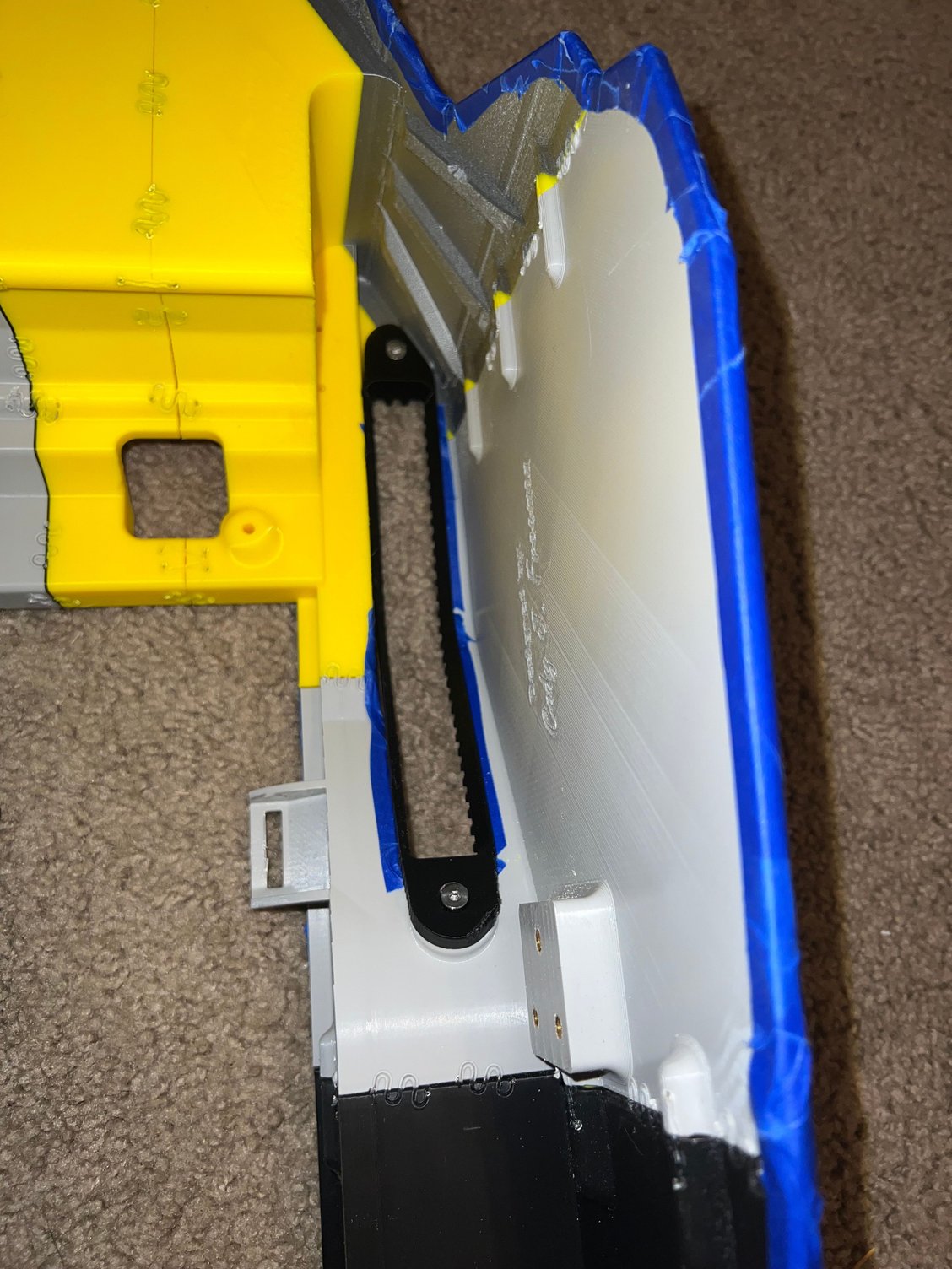 E Brake Channel ABS from the bottom