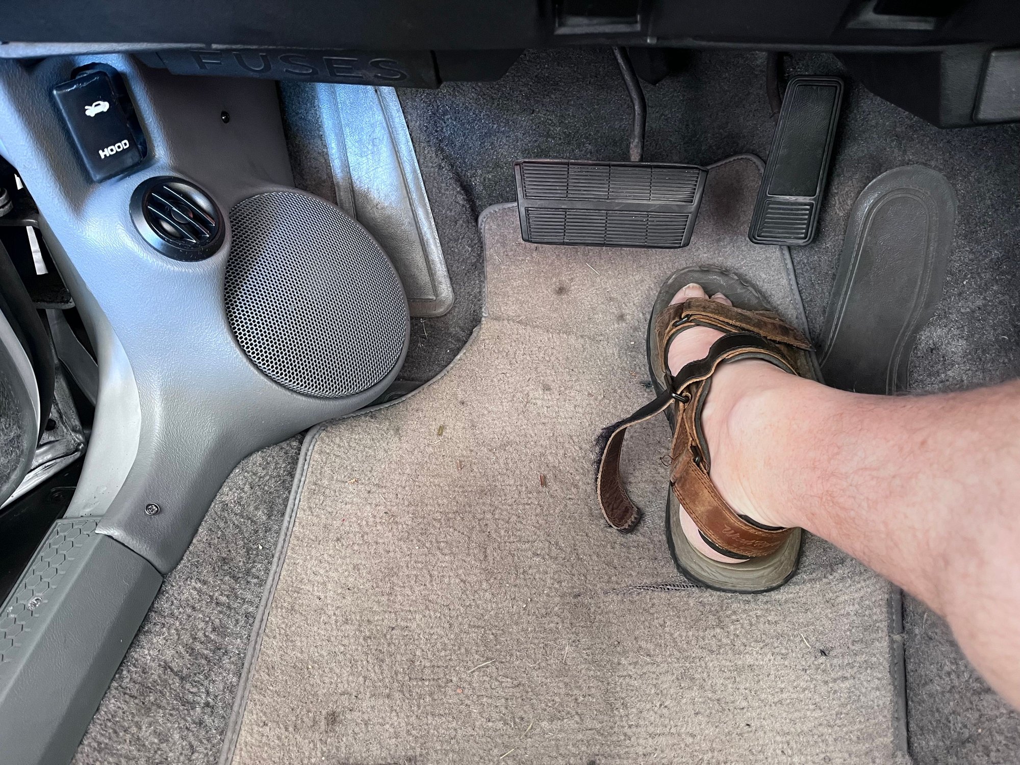 Taken with camera lense centered at lowest apex of wheel.