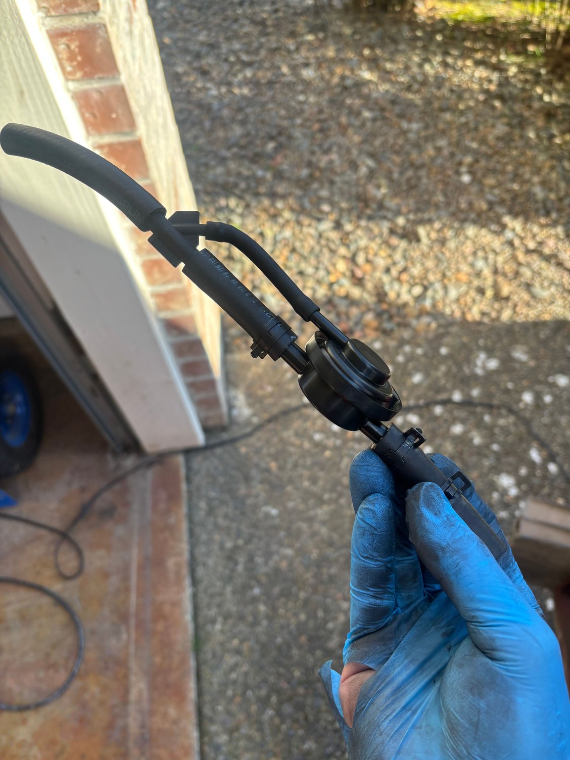 The new one with new new hoses