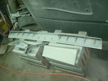 Light coat of epoxy on the undersides of the rear spoiler pieces.