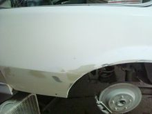 Just a little more shaping and bondo work.