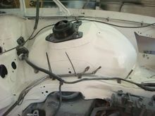 I've got to cut the wire ties but left them in place until all the lines are bolted in place.