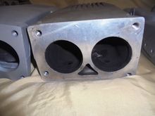 Front of the 84, no ramps inside behind the throttle body.