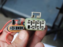 This shows the connectors that come from the tank.  I need to know where to connect these wires to.
