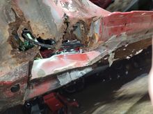 A-pillar/inner rocker corner