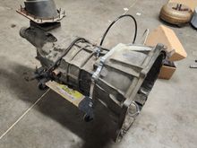 Transmission with bellhousing installed