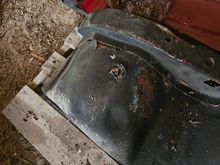 Underaide has surface rust, but good metal underneath. 