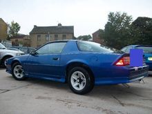 Original colour.     I would like it like this again but not sure what colour for the firebird decal would go well with it, especially now its got gold wheels.