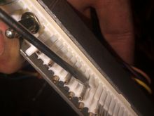 I find a pocket screw driver tends to work the best 