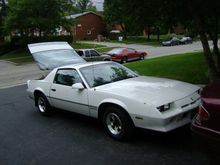 My Sonoma (my DD back then) and my red 85 T/A (which I later sold) in the background.