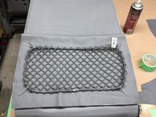 a piece of stretch webbing was harvested from factory seats