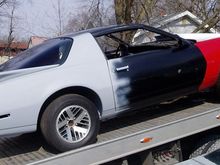 Getting unloaded at the painter.