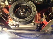 ARP Crank bolt, and Oil Return fittling installed.(5/8)