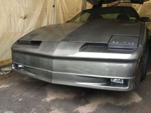 Foam done to both headlights. Looks alittle more stock now.