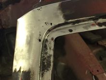 What looks like "pin holes" tends to evolve into a far greater issue...