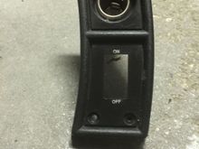 Cigarette lighter panel from 1985 z28