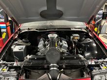 2002 Volant corvette intake and some other custom parts all 4 inch 