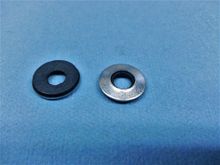 These are the rubber backed washers I used between the hood and the nut.