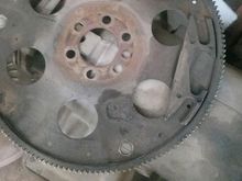 this is the one pulled from my car... it has the counter balance weight.