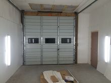 Down-Draft ceiling filter bank. They swing out of the ceiling to replace the filters.