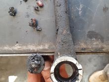 Plastic socket disintegrated