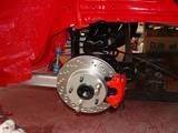 complete new brake system with drilled rotors, new springs, caliper pads etc,etc,,,,