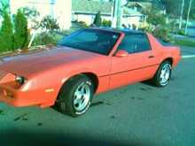 Before Restoration 85 Camaro Driver Side