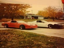 My old white 91...the other is an ex's gta