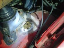 Another shot after it was patched and brazed