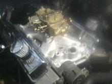 near victor seris air gap, and holley 750.