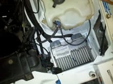 PCM location (under the air filter)