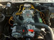 358 small block chev
350 bored .60 over