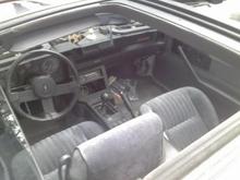 Interior from outside driver side