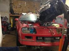 dropping the new engine in