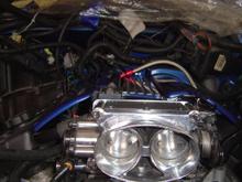 Trottle body, polished