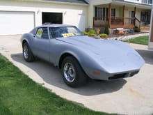 1974 frame off number matching 4 speed vette