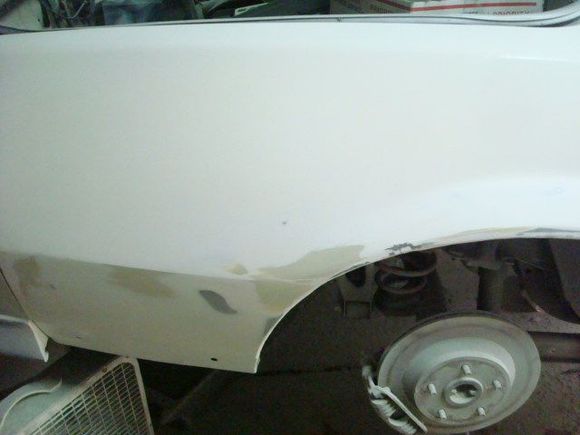 Just a little more shaping and bondo work.