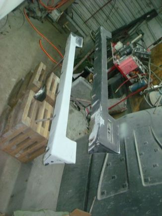 Setting them up where I can spray the epoxy on them.