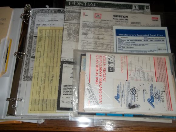 All Paperwork From Day 1