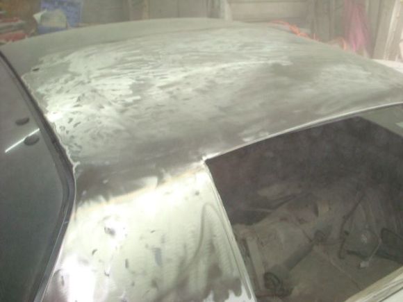 Passenger side stripped.