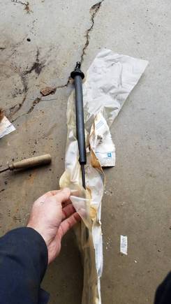 Cable itself is perfect, no rust etc.. brand new