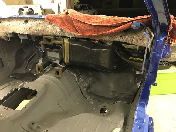 Installed and on to the next step. FYI, the triangular vent that sits to the right of the main box has to be installed first. Save yourselves some colorful language and do that part first.