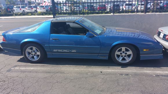 Sitting nice 1" drop courtesy of eibach pro kit springs