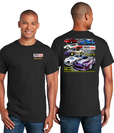 2022 GM Nationals 3rd Gen Anniversary 
Shirt Black