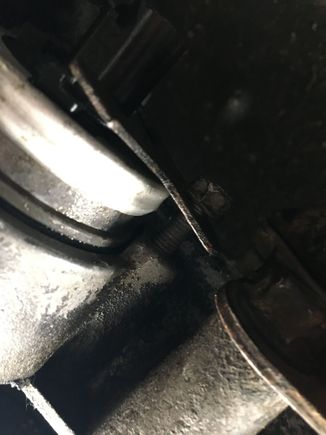 If you look the flange is just bending 