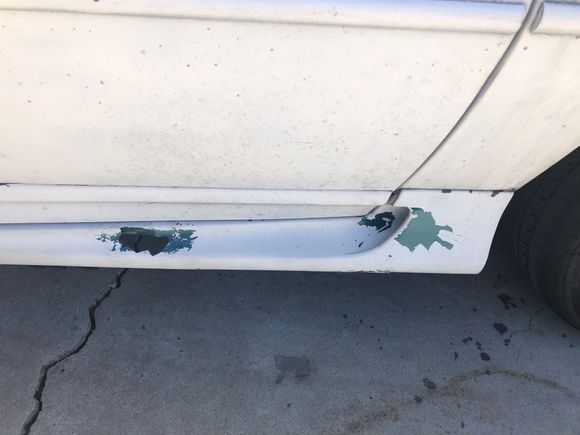 Cracked off a patch of PO's rattle-can primer too.