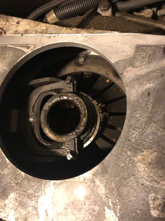 I noticed a lot of grease on the throw out bearing(maybe that’s what it is?) is this a concern?