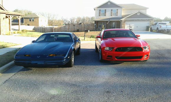 82 trans am hood on V6