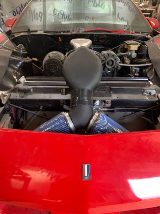 This is way better than the stock restrictive intake, but I will say the GM had a good idea and concept for sure. So I won’t take all the credit.